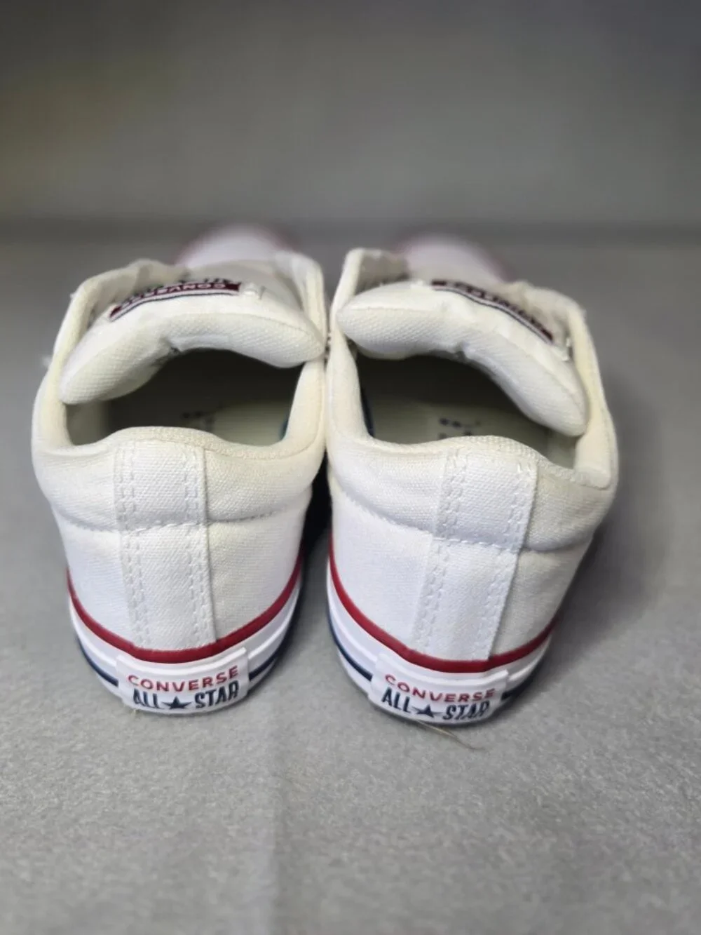 Converse Youth All Star White Sneakers Size 2